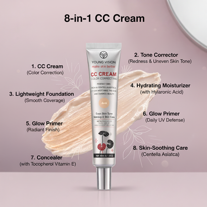 Bliss Bloomé CC Cream – 8-in-1 Skin Perfector with Adaptive Pigments